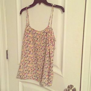 Equipment silk tank top size m